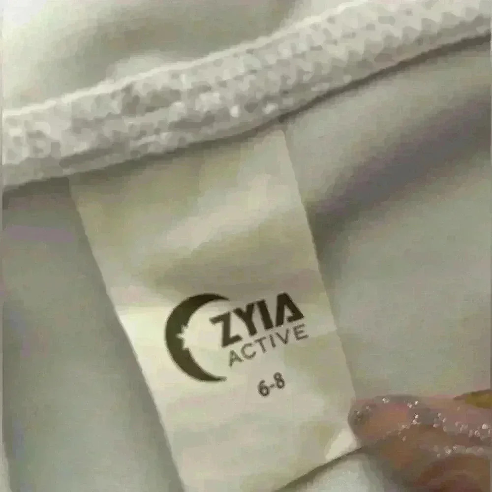 ZYIA ACTIVE‎ White Iridescent Lux Unicorn Leggings - Picture 7 of 7